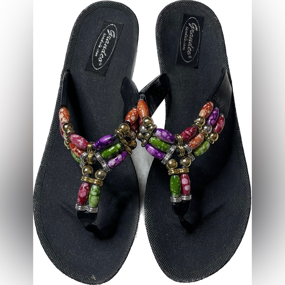 Grandco Jeweled Sandals